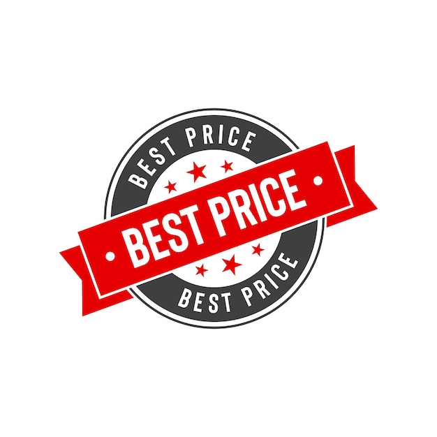 Best Price Stamp Seal Vector Template