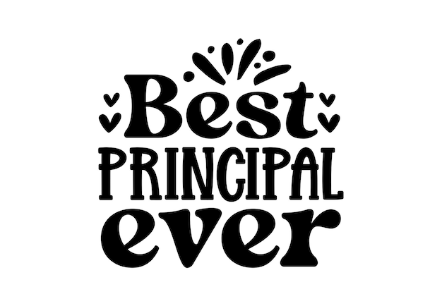 best principal ever design