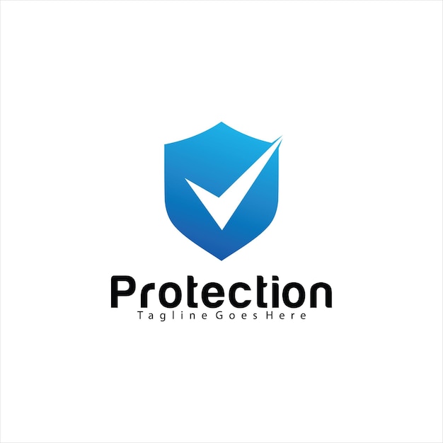 Best protection logo design template