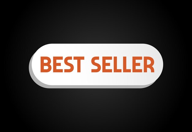 Best seller icon design best seller badge logo design template vector illustration