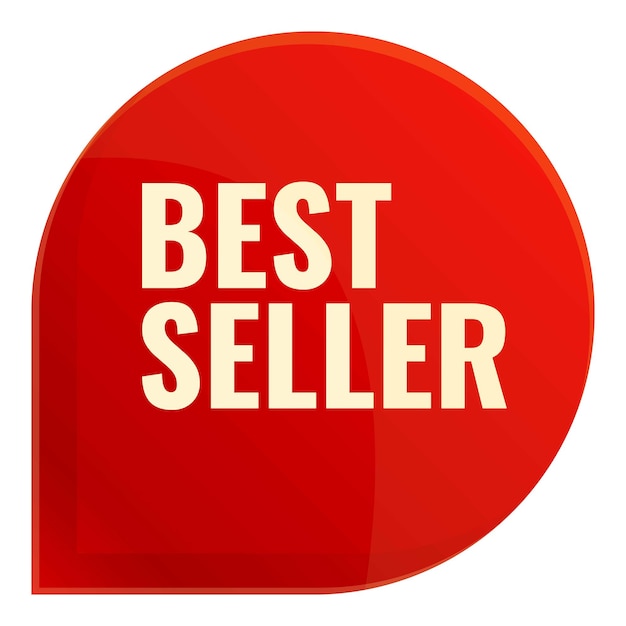 Best seller stamp icon Cartoon of Best seller stamp vector icon for web design isolated on white background