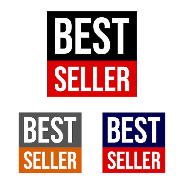 best seller vector template best seller vector elements best seller vector illustration