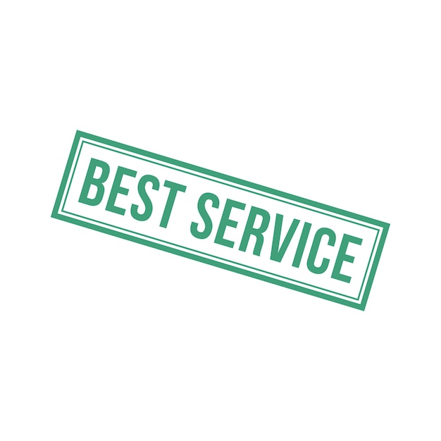 Best Service Stamp Best Service Grunge Square Sign