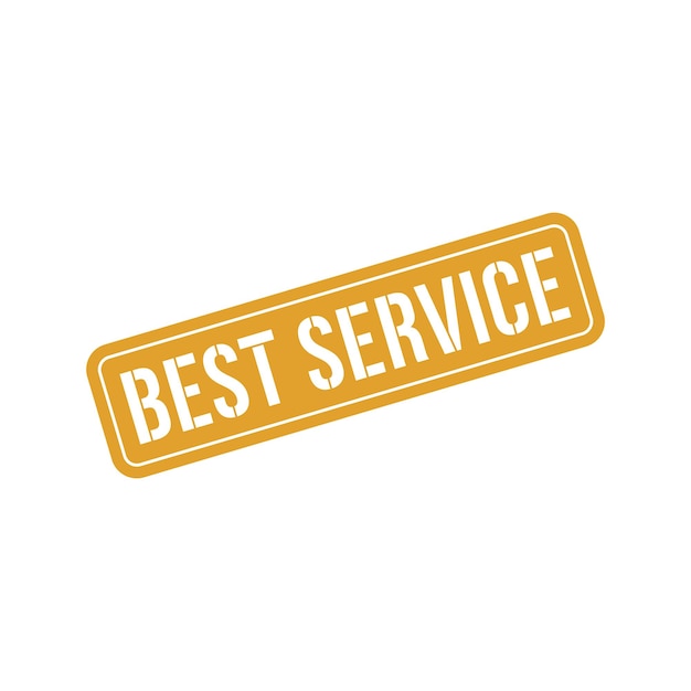 Best Service Stamp Best Service Grunge Square Sign