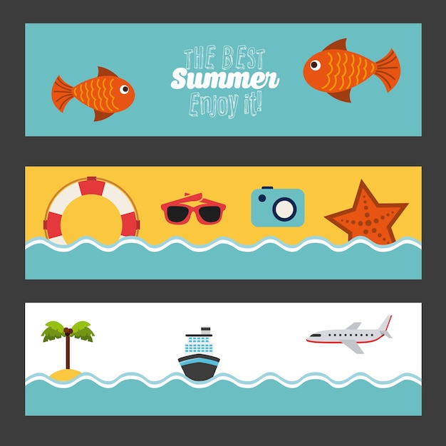 the best summer design, vector illustration eps10 graphic 