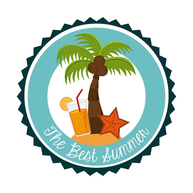 the best summer design, vector illustration eps10 graphic 