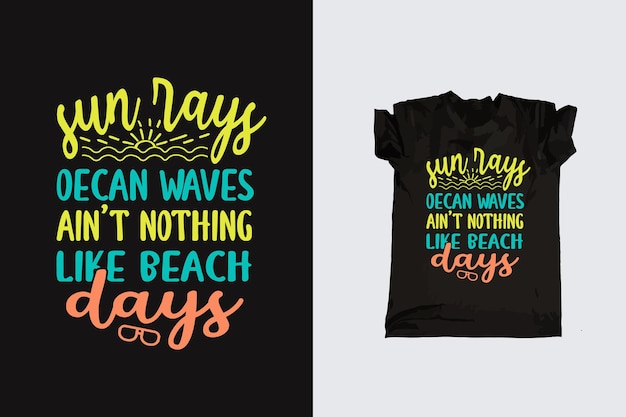 Best summer typography svg retro t-shirt design 2022