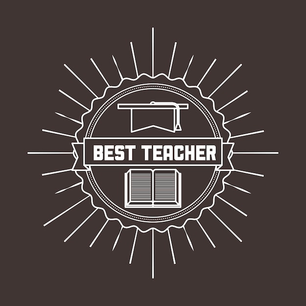 Best teacher  design