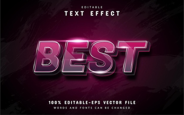 Best text effect with gradient