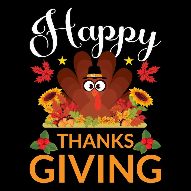 Vector best thanksgiving t shirt design