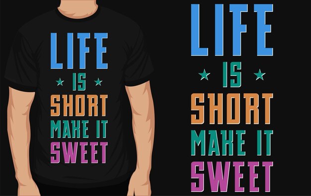 Best typographic tshirt design