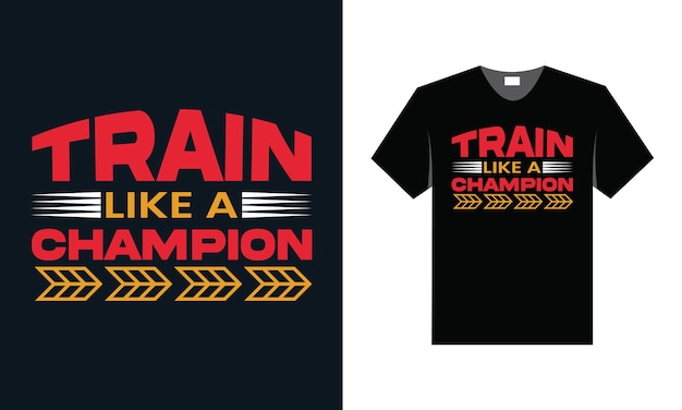 Best typography t shirt design for gym and fitness inspiration