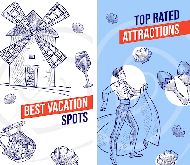 Best vacation spots and top rated attractions