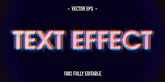 Best Vector EPS Text Effects Illustrator Font Free Download