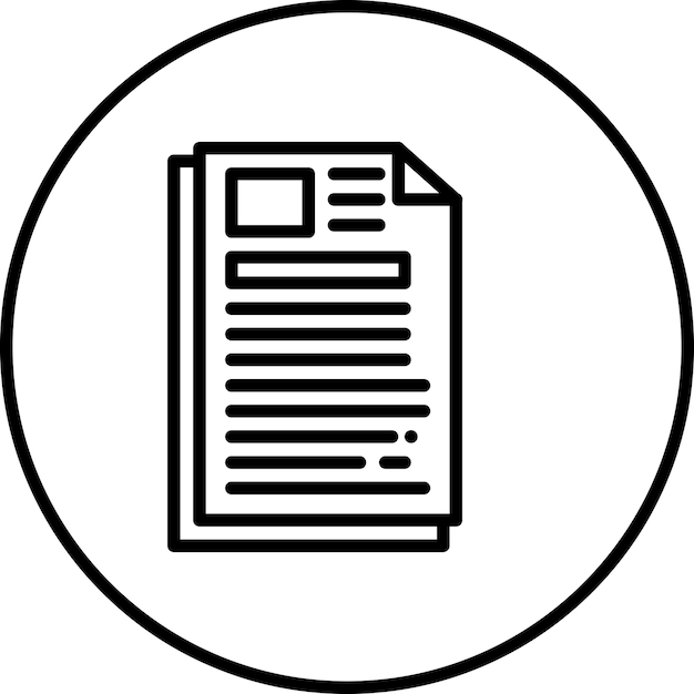 Bestanden vector icoontje illustratie van Crime and Law icoonset