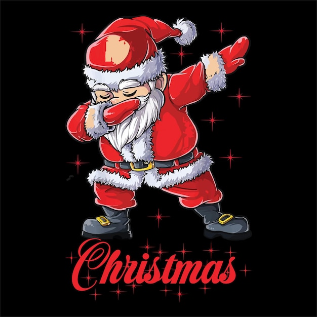 beste gelukkige kerst t-shirt ontwerp vector