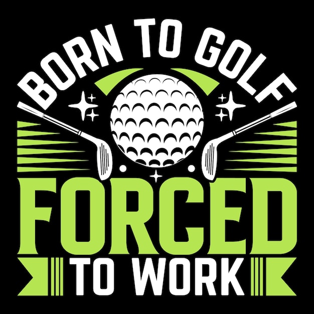 Beste golf grappige citaten typografie t-shirt ontwerp vector illustratie