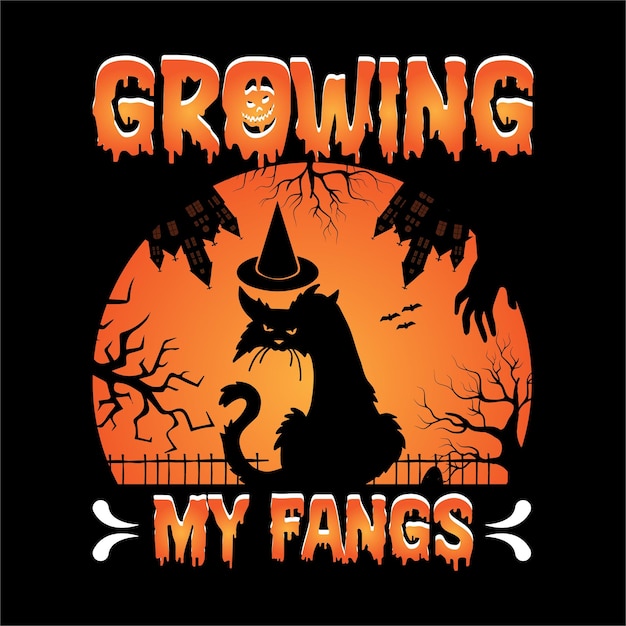 beste halloween-t-shirtontwerpvector