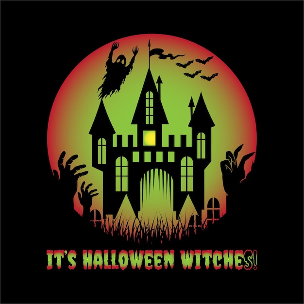 beste halloween-t-shirtontwerpvector