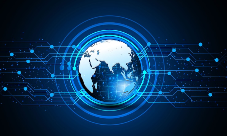 Vector beste internetconcept van globale zaken van conceptenreeks.
