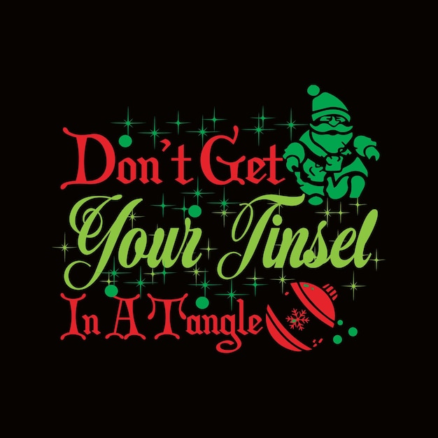 Beste ontwerp voor kerstt-shirts