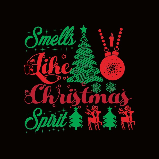 Beste ontwerp voor kerstt-shirts