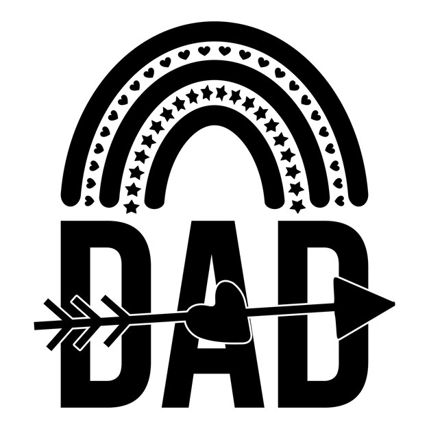 Vector beste papa ooit svg