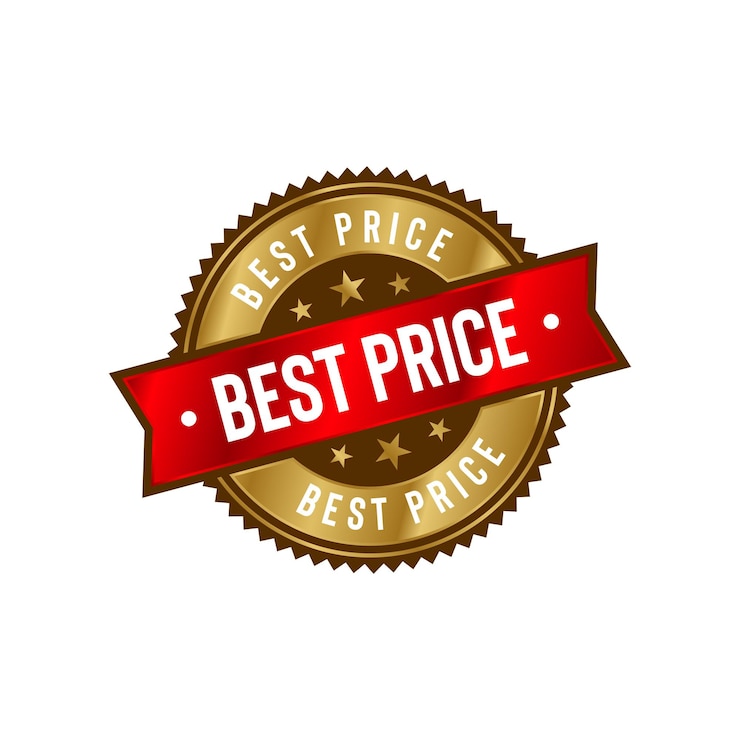 Vector beste prijs stempel seal vector sjabloon