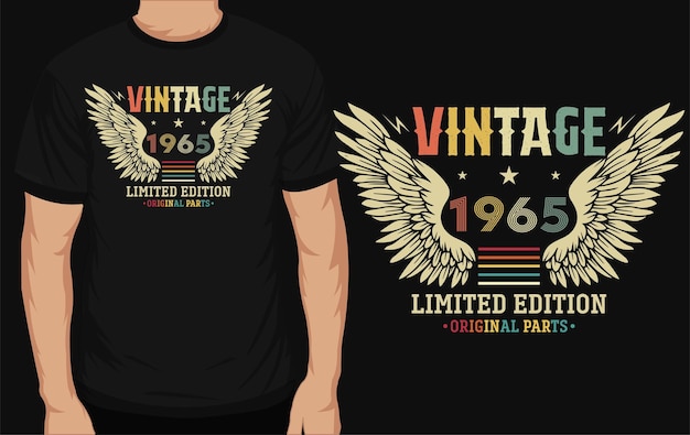 Beste vintage premium t-shirtontwerp