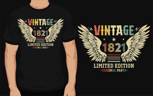 Beste vintage premium t-shirtontwerp