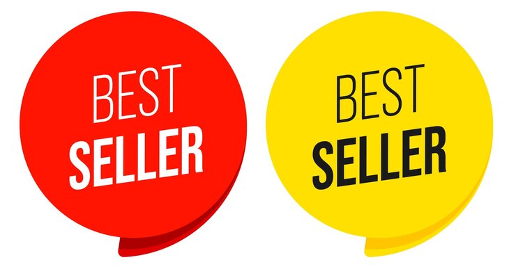 Bestseller driedimensionale verkoopstickerset