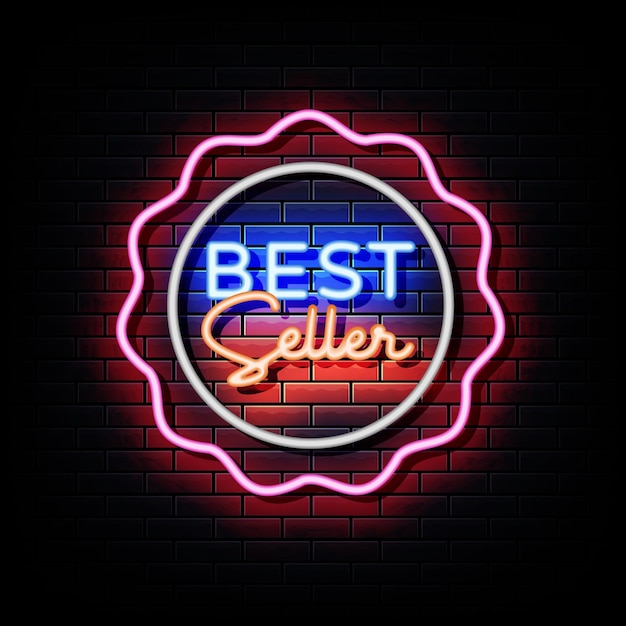 Bestseller Neon Signs Style Text