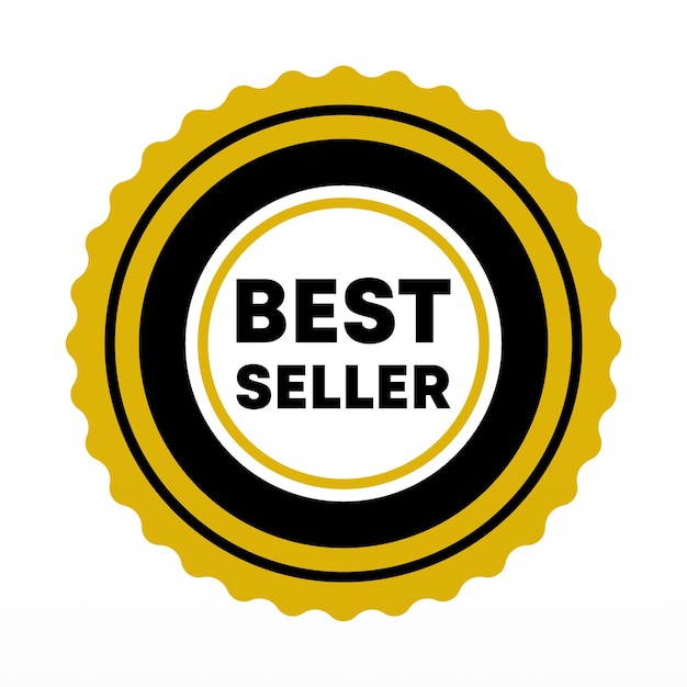 Bestseller sticker label banner lint