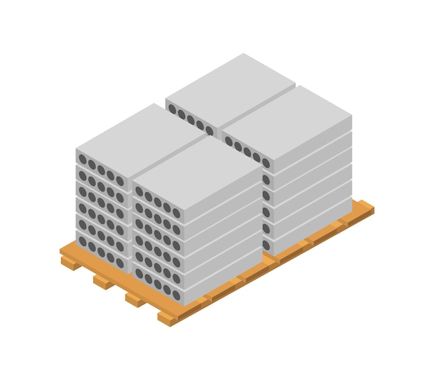 Betonproduct isometrisch