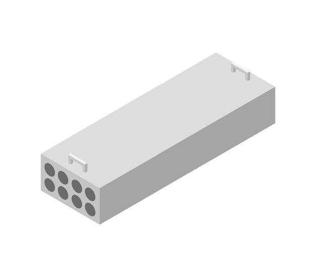 Betonproduct isometrisch