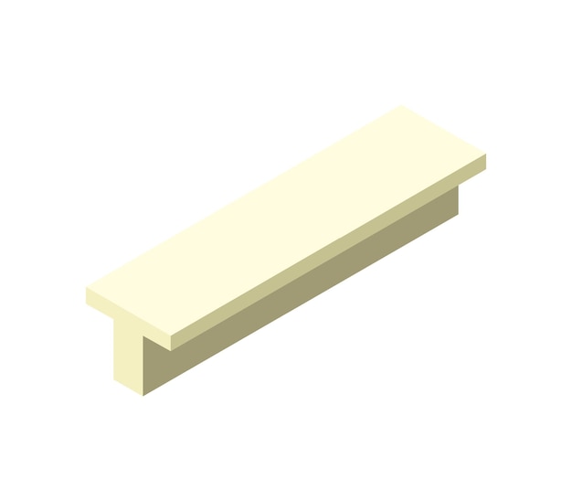 Betonproduct isometrisch