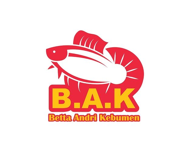 Betta fish icon vector illustration design