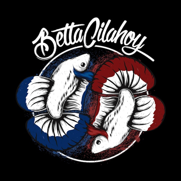 Betta fish logo