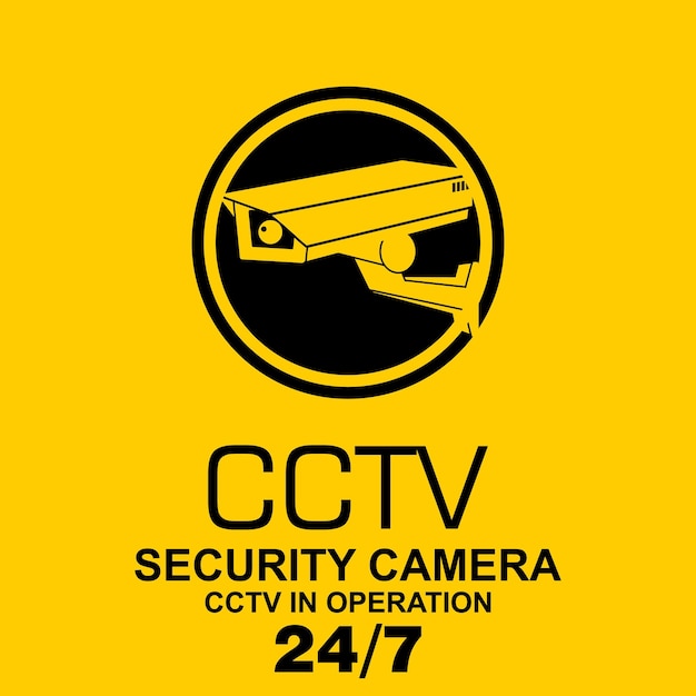 Beveiligingscamera cctv in werking teken