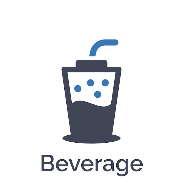 Vector beverage drink icon