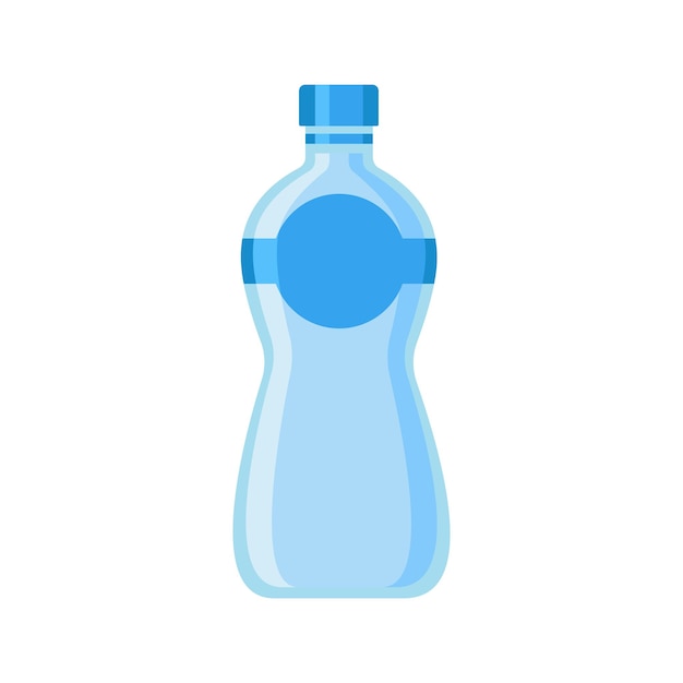 Beverages bottles soda lemon or orange and water Snack vector illustration