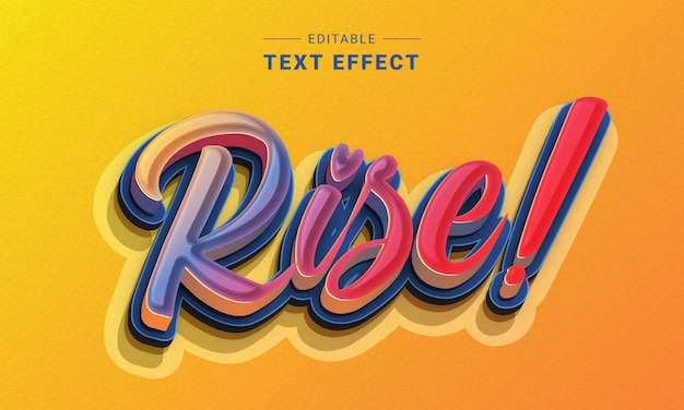 Bewerkbaar teksteffect voor illustrator
