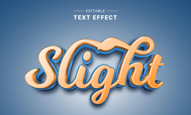 Bewerkbaar teksteffect voor illustrator