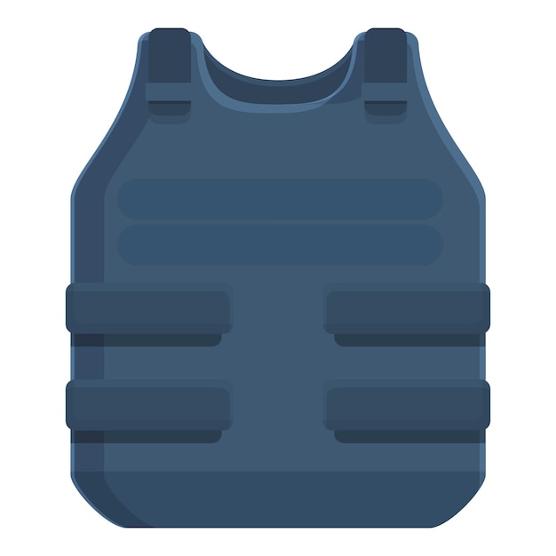 Bewijs vest pictogram cartoon vector Politie kogel Armor swat