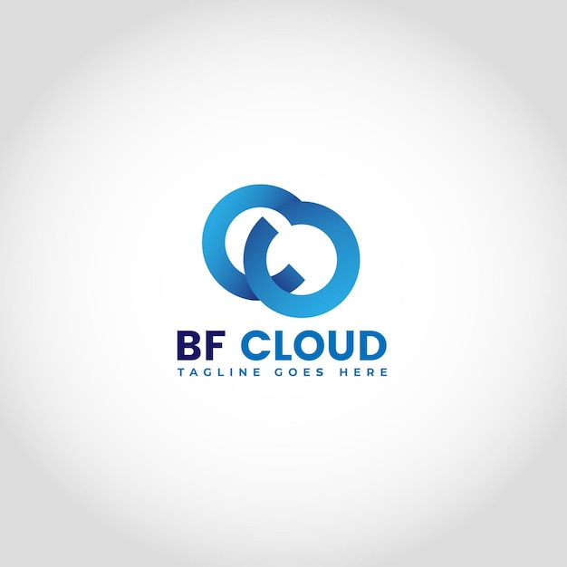 BF cloud logo templet