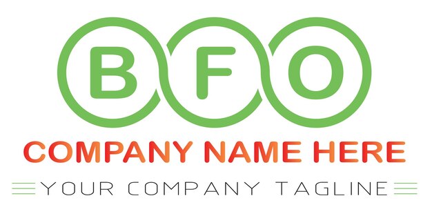 BFO brief logo ontwerp