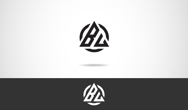 BG Monogram abstracte letter logo