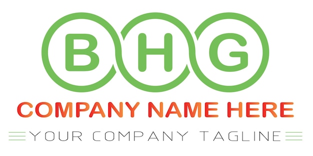 BHG Letter Logo Design