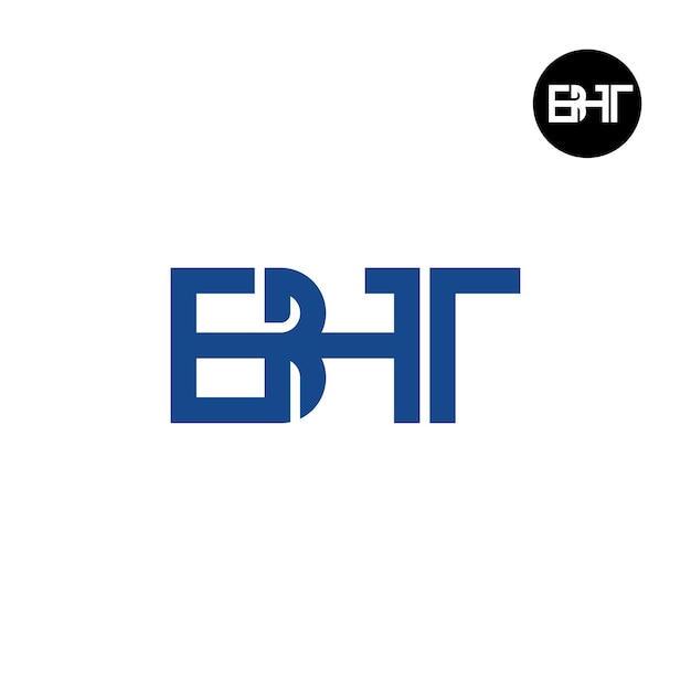 BHT ロゴ 文字 モノグラム デザイン