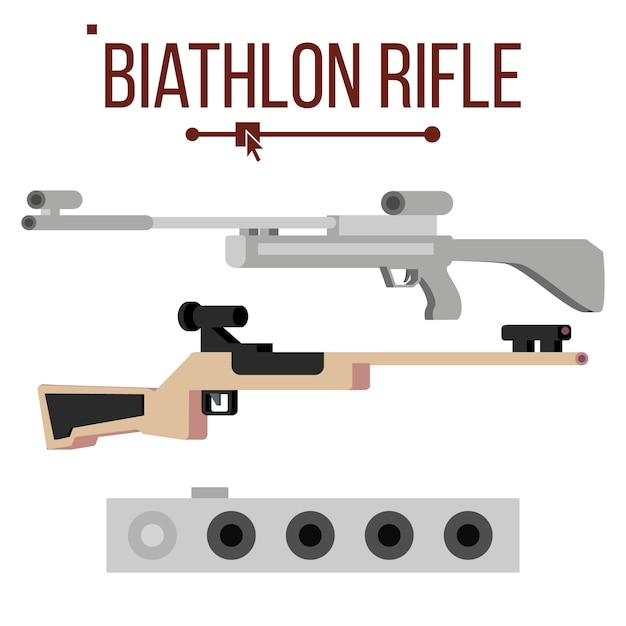 Biathlon rifle